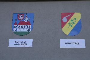 Roudnice odhalila první etapu Erbovní stěny polabských měst