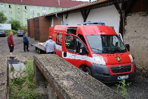 Roudnice pošle milionovou pomoc postiženým obcím, zapojili se i dobrovolní hasiči