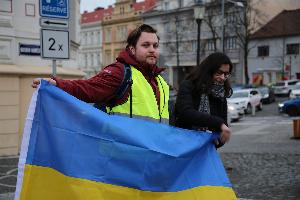 Roudnice vyjádřila podporu Ukrajině