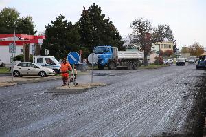 Opravy v ulicích Hornická a 9. května pokračují